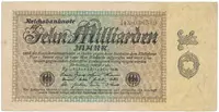 Německo, 10 Milliarden Mark 1923, Ro.113b