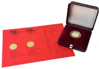 1000 Kč 1997 - Koruna česká - Slezské stavy, PROOF - fotografie 2