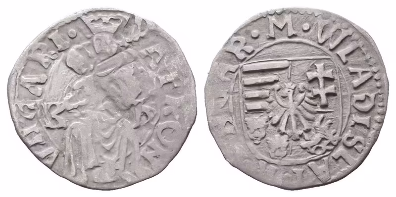 Uhersko, Denár b.l. (1500 - 1502) K-h