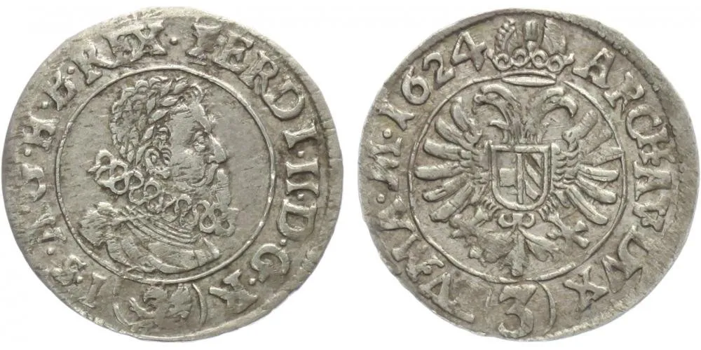 Ferdinand II., 1619 - 1637 (Mince dobrého zrna) — 1