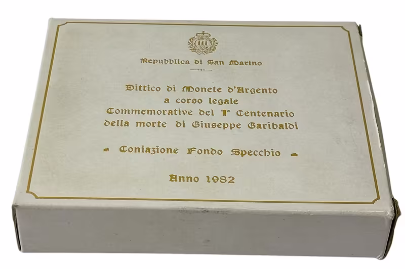 San Marino, Sada stříbrných pamětních mincí 1982