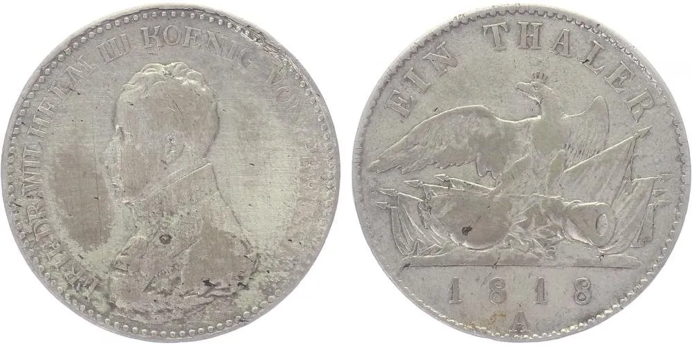 Prusko, Friedrich Wilhelm III., 1797 - 1840 — 1