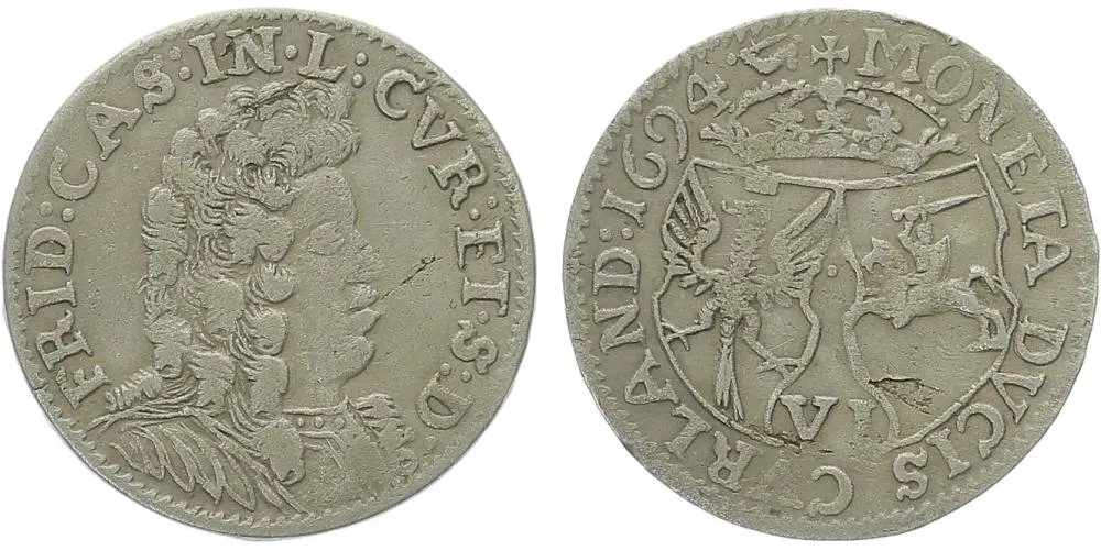 Pobaltí, Kurlandsko, Friedrich Kazimir Kettler, 1682 - 1698 — 1