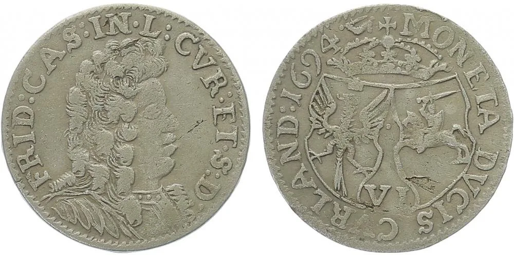 Pobaltí, Kurlandsko, Friedrich Kazimir Kettler, 1682 - 1698 — 1