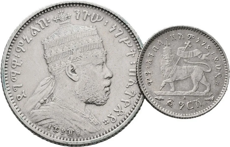 Etiopie, Menelik II., 1889 - 1913 — 1