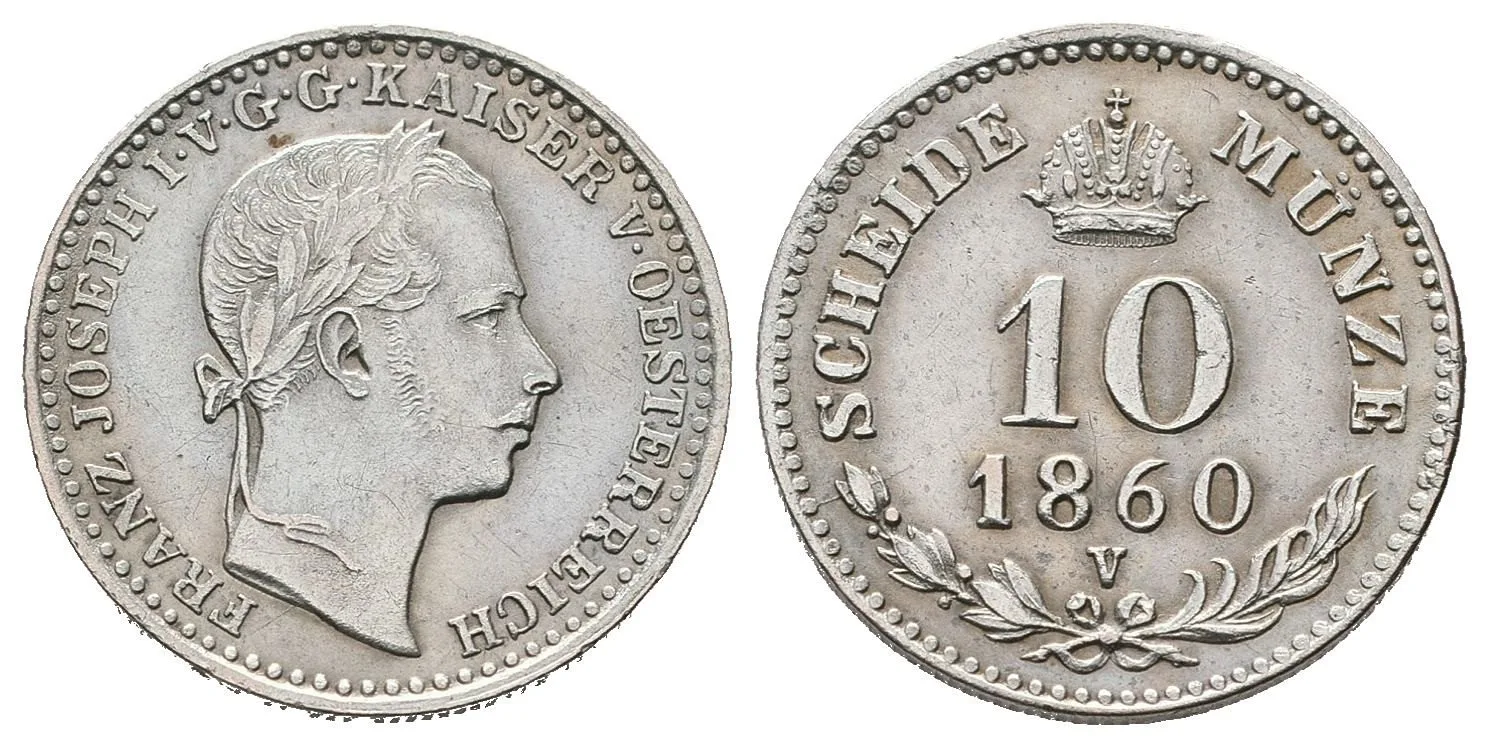 Rakouská a spolková měna, 1857 - 1892 — 1