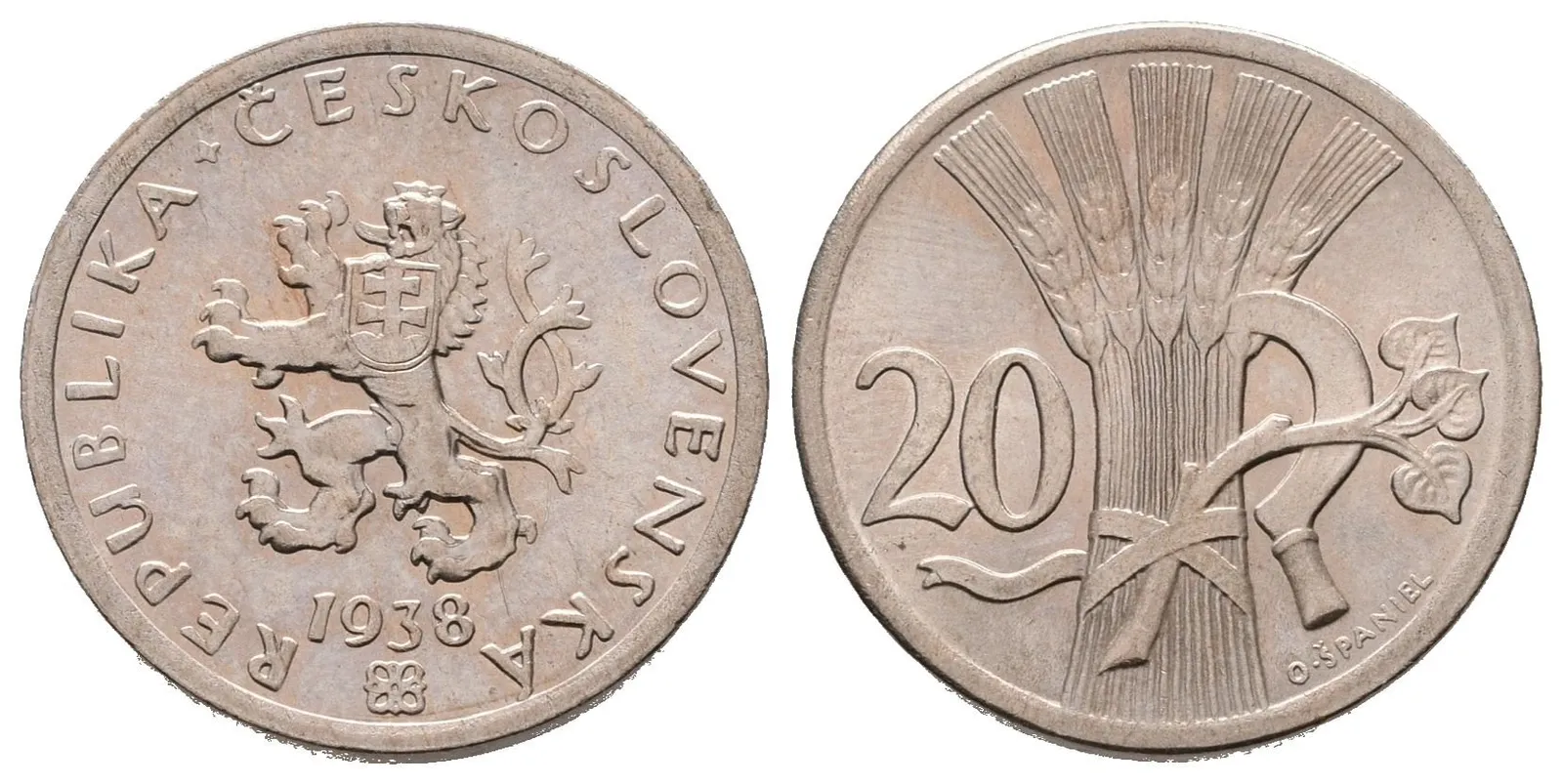 20 Haléř 1938
