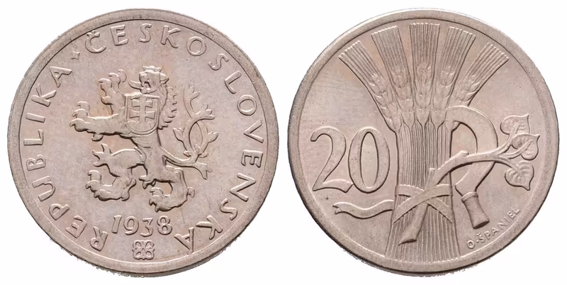 20 Haléř 1938