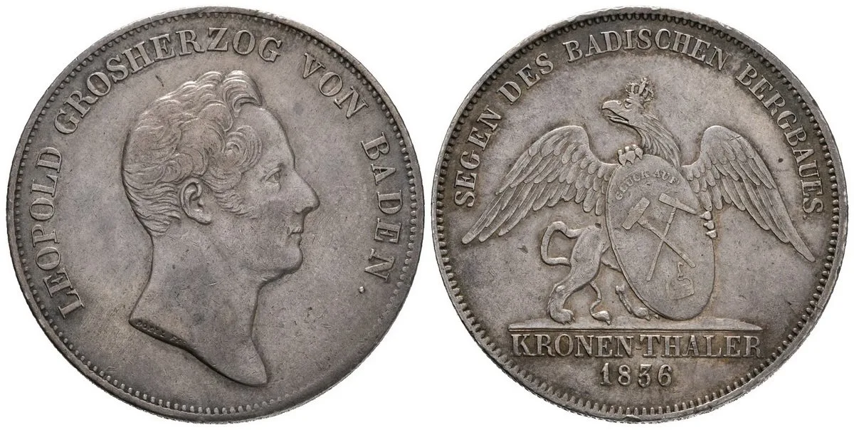 Baden - Durlach, Karl Leopold Friedrich, 1830 - 1852 — 1
