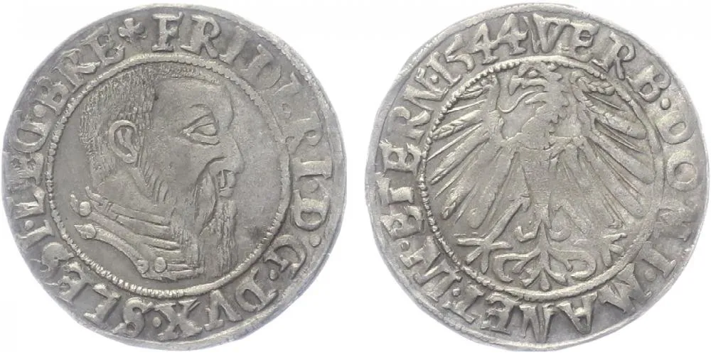 Prusko, Albrecht von Brandenburg, 1525 - 1568 — 1