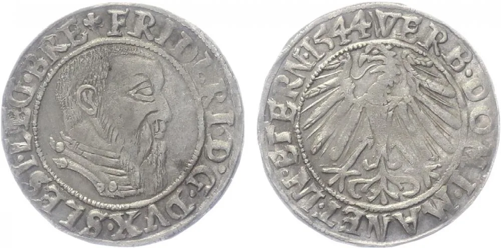 Prusko, Albrecht von Brandenburg, 1525 - 1568 — 1