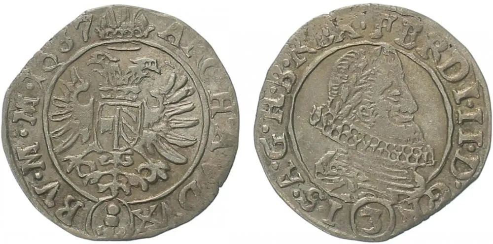 Ferdinand II., 1619 - 1637 (Mince dobrého zrna) — 1
