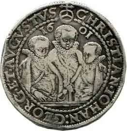 Sasko, Christian II., Johann Georg I. a August, 1591 - 1611 — 1