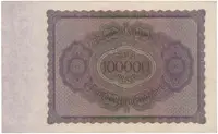 Německo, 100000 Mark 1923, Ro.82a - fotografie 2