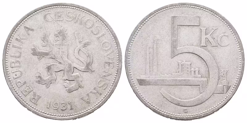 5 Koruna 1931