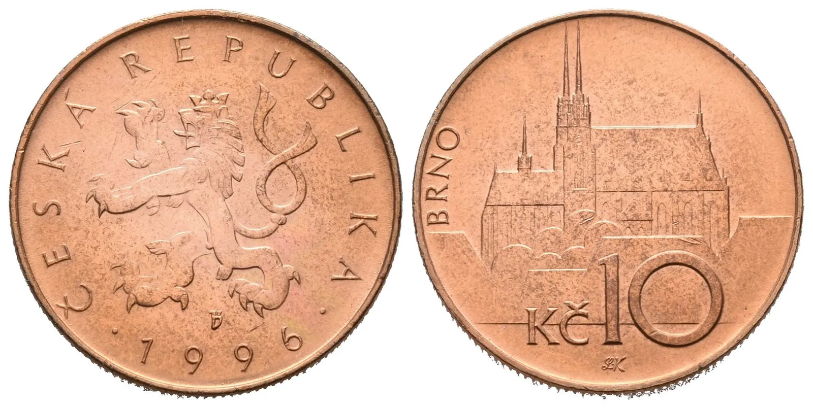 10 Koruna 1996