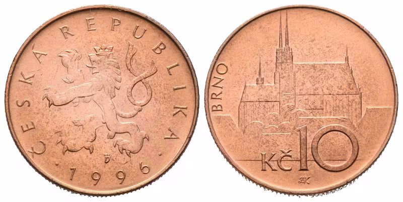 10 Koruna 1996