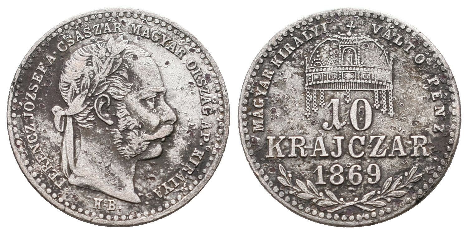 10 Krejcar 1869 KB