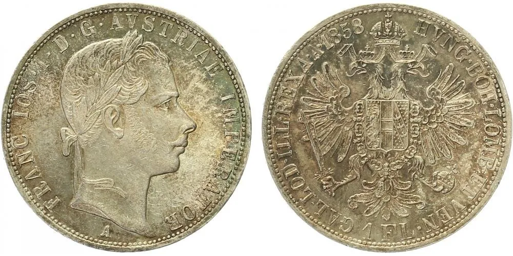 Rakouská a spolková měna, 1857 - 1892 — 1