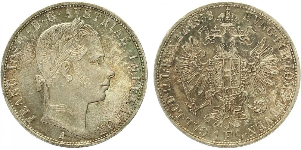 Rakouská a spolková měna, 1857 - 1892 — 1
