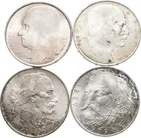 Soubor mincí 100 Kčs 1971 - Josef Mánes, 1976 - Kaplan, 1977 - Hollar, — 1
