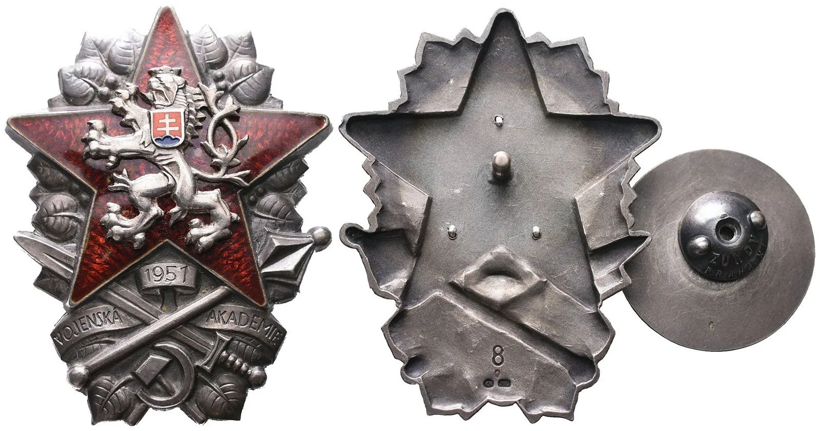 Československo - odznaky vojenských škol — 1