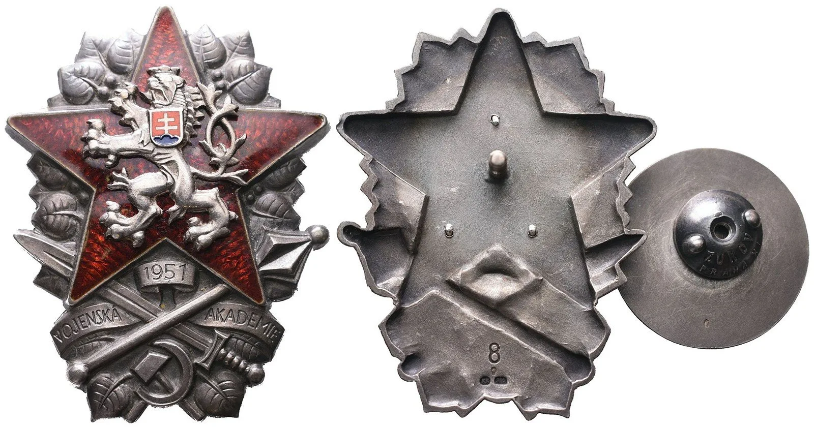 Československo - odznaky vojenských škol — 1