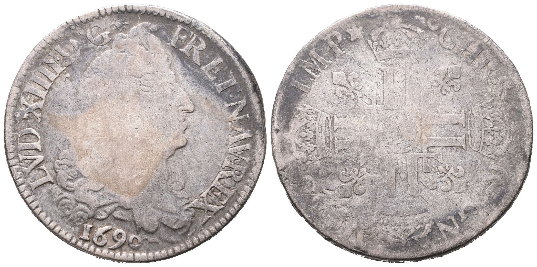 Francie, Ecu 1690 A