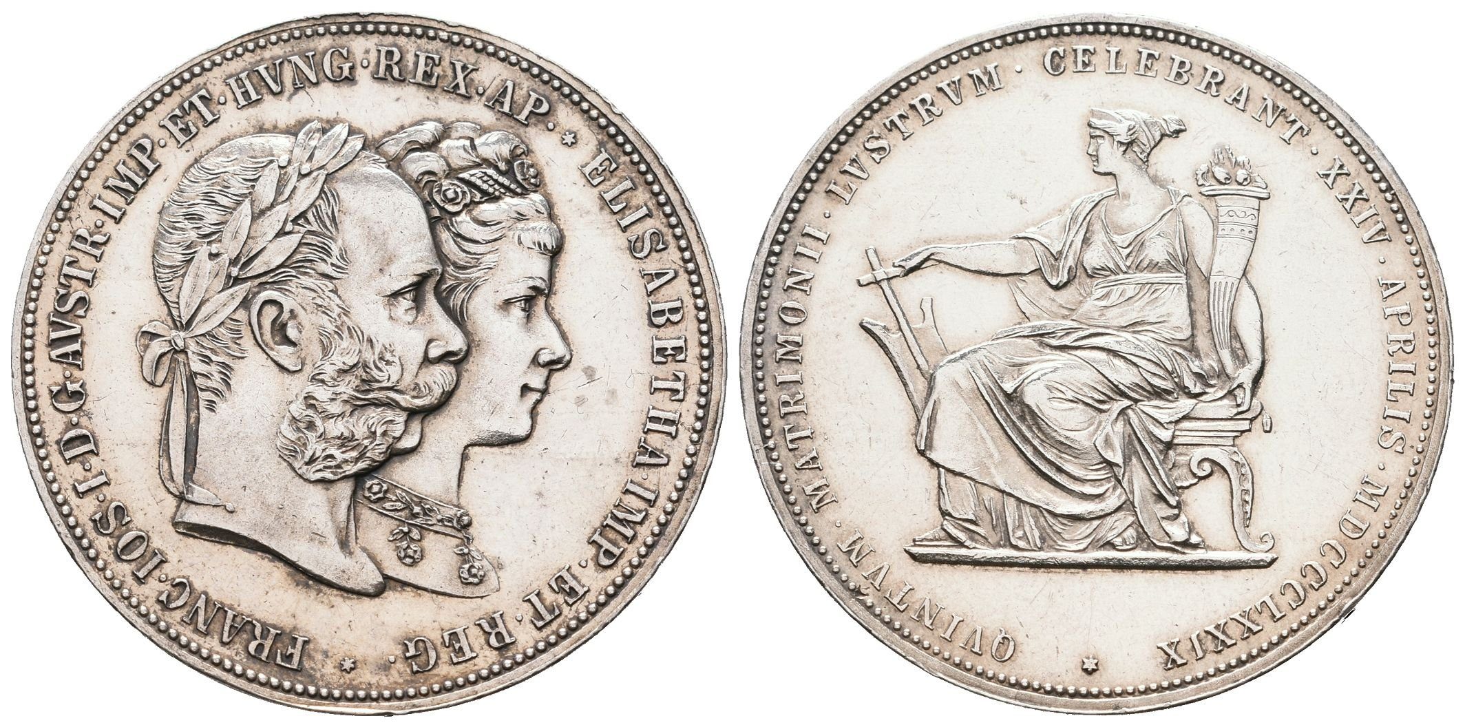 2 Zlatník 1879 - Stříbrná svatba
