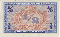 Německo - NSR, 1/2 DM 1948, Ros.230 - fotografie 2