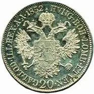 Konvenční měna, 1848 - 1857 — 2