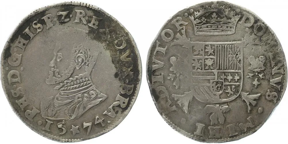 Nizozemí - Brabant, Philip II., 1555 - 1598 — 1