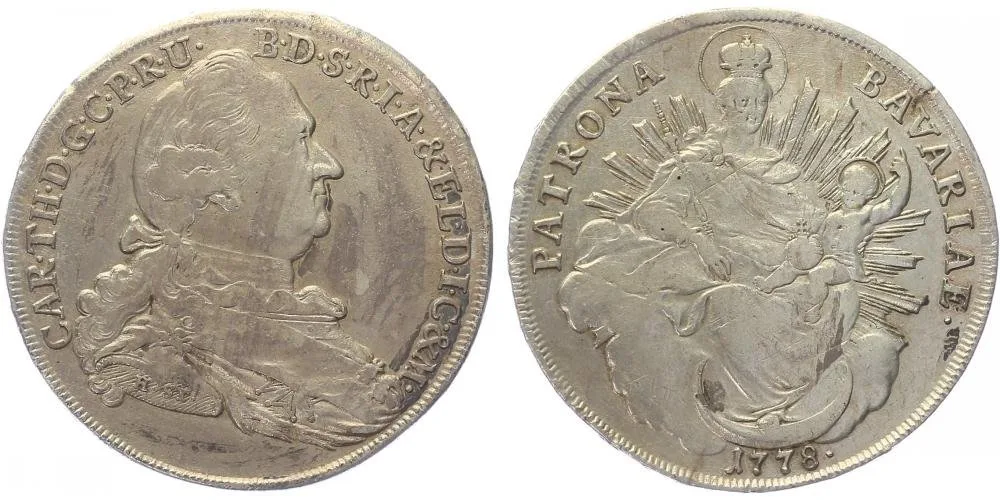 Bavorsko, Karl Theodor, 1777 - 1799 — 1