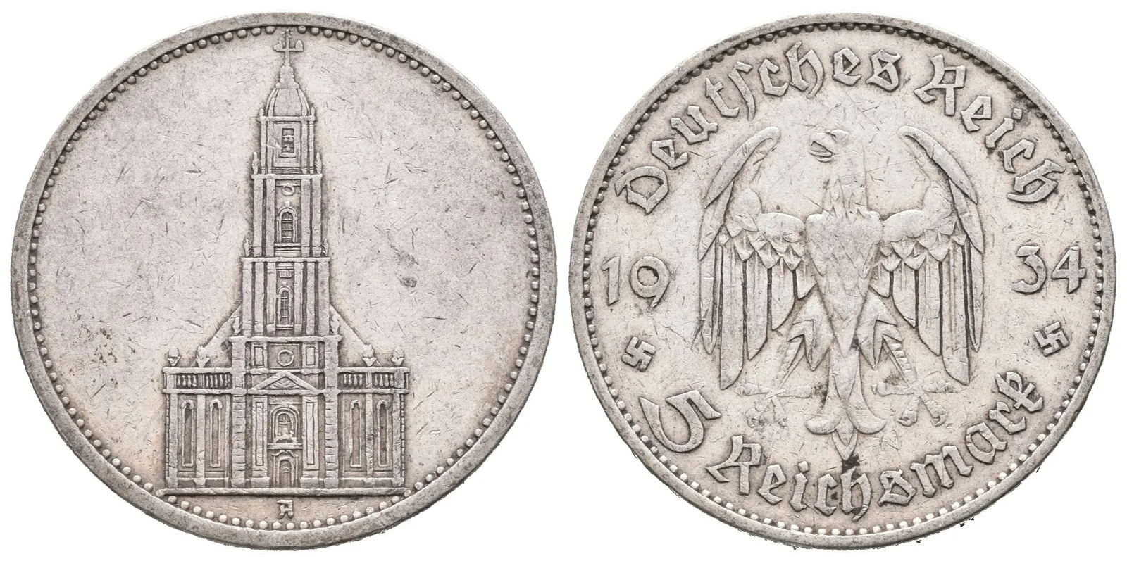III. říše, 5 Marka 1934 A