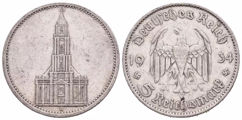 III. říše, 5 Marka 1934 A