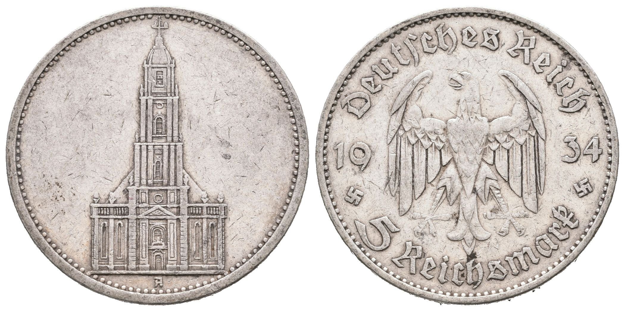 III. říše, 5 Marka 1934 A