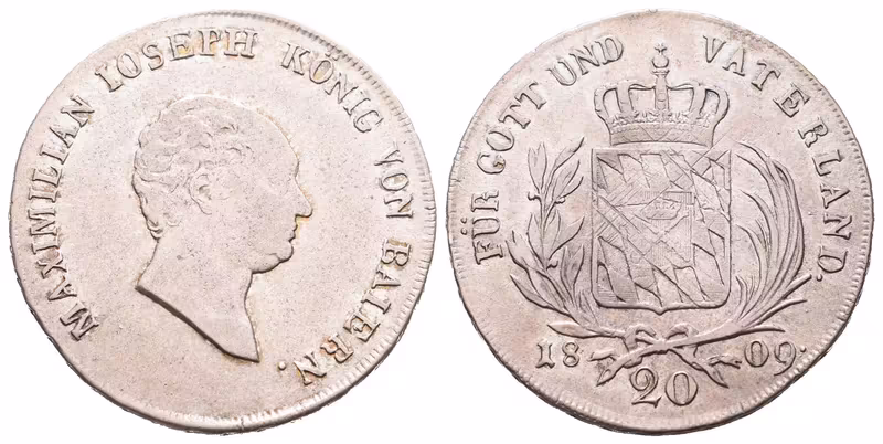 Bavorsko, 20 Krejcar 1809