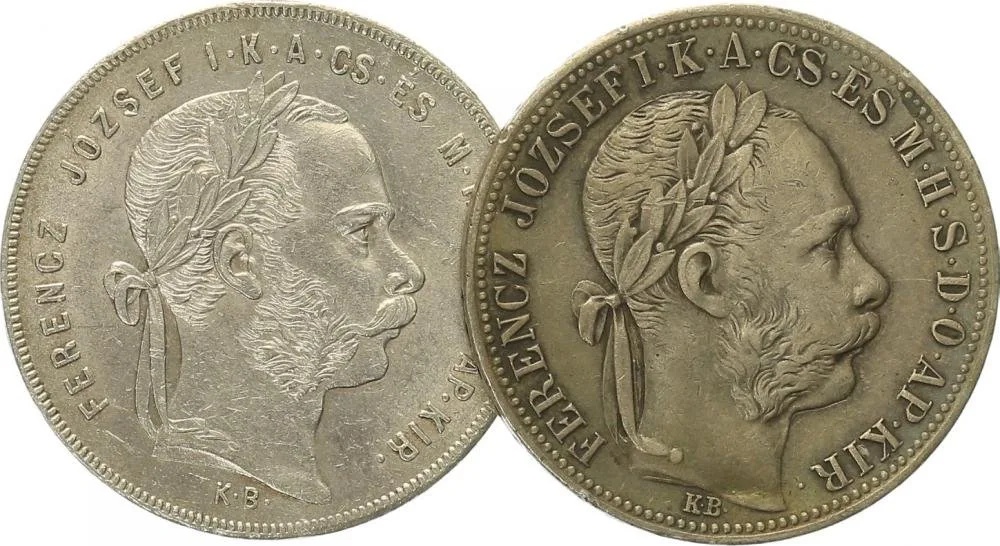 Rakouská a spolková měna, 1857 - 1892 — 1