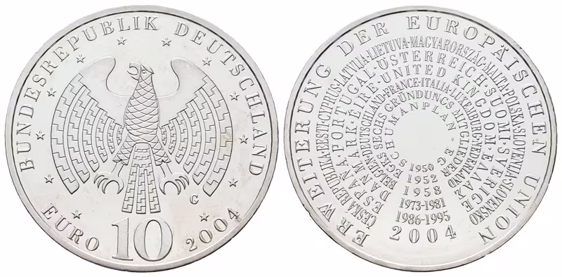 SRN, 10 Euro 2004 - Evropská unie