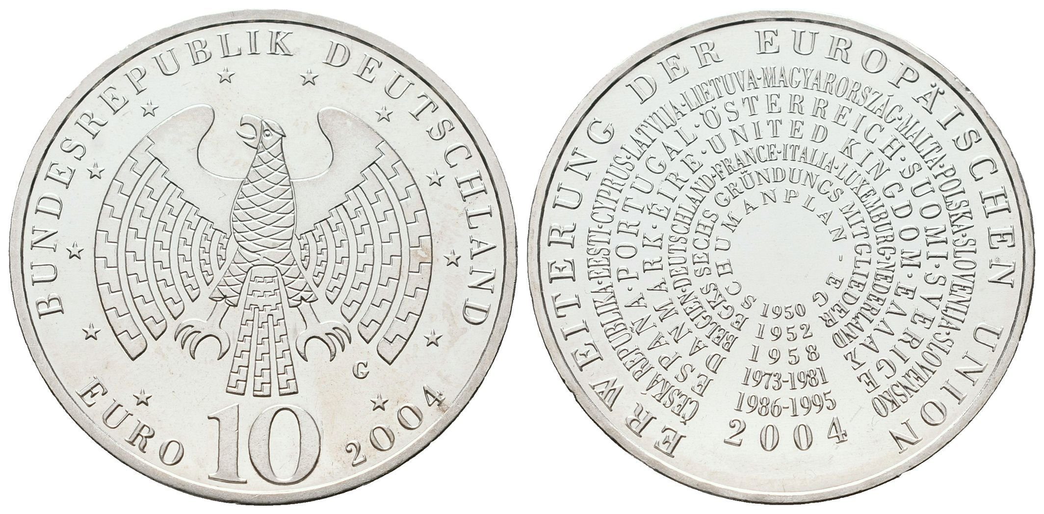 SRN, 10 Euro 2004 - Evropská unie
