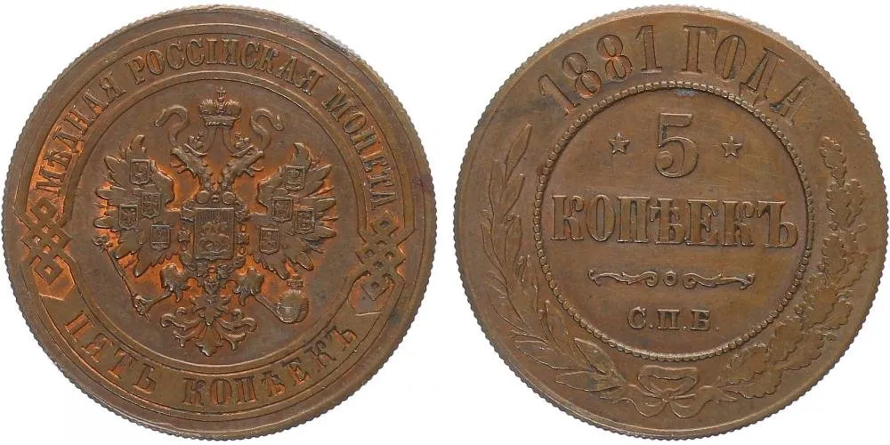 Rusko, Alexander III., 1881 - 1894 — 1
