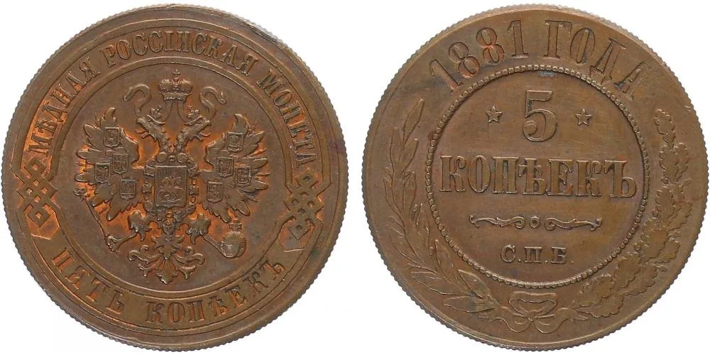 Rusko, Alexander III., 1881 - 1894 — 1