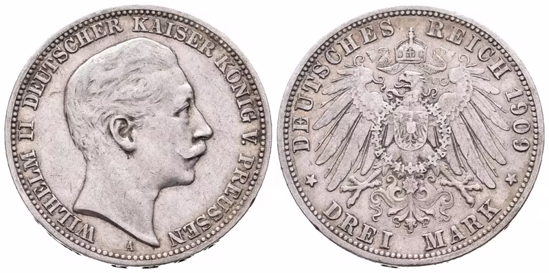 Prusko, 3 Marka 1909 A