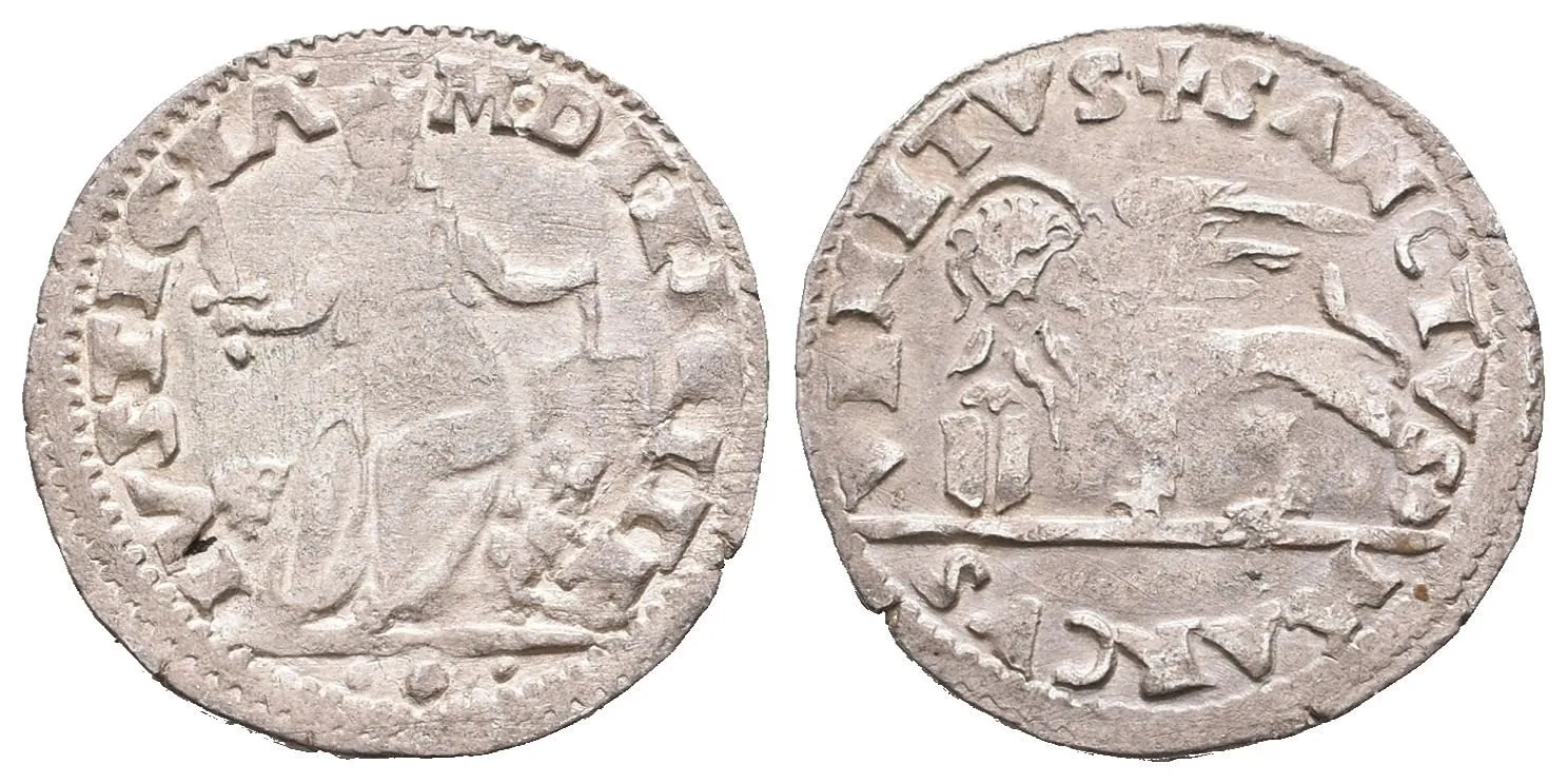 Itálie - Benátky, Anonymní ražby z let 1571 - 1585 — 1