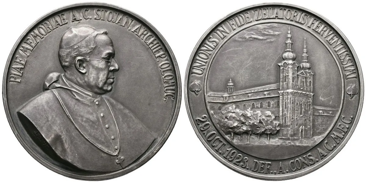 Olomouc - arcibiskupství, Antonín Cyril Stojan, 1921 - 1923 — 1