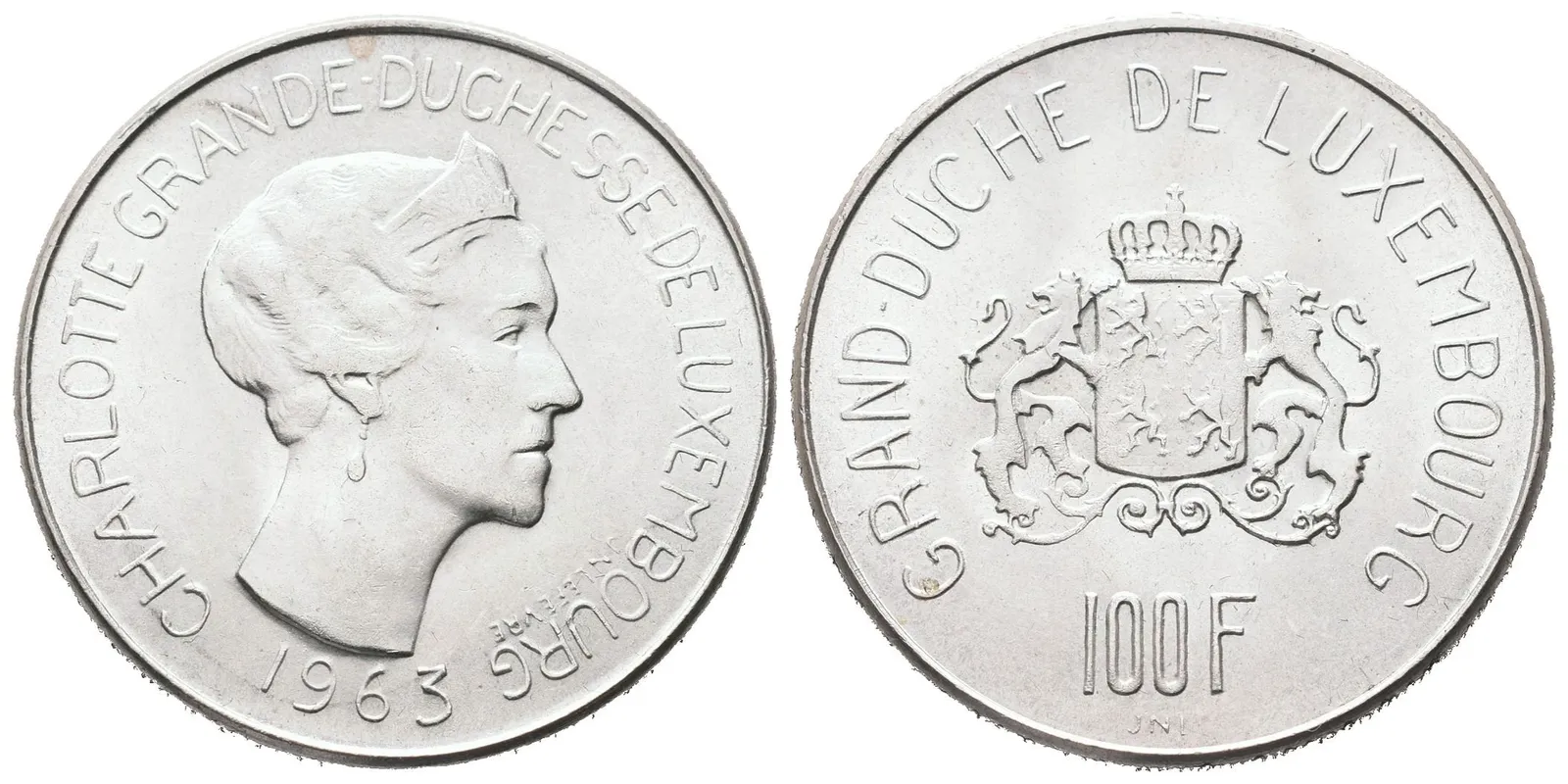 Lucembursko, 100 Frank 1963
