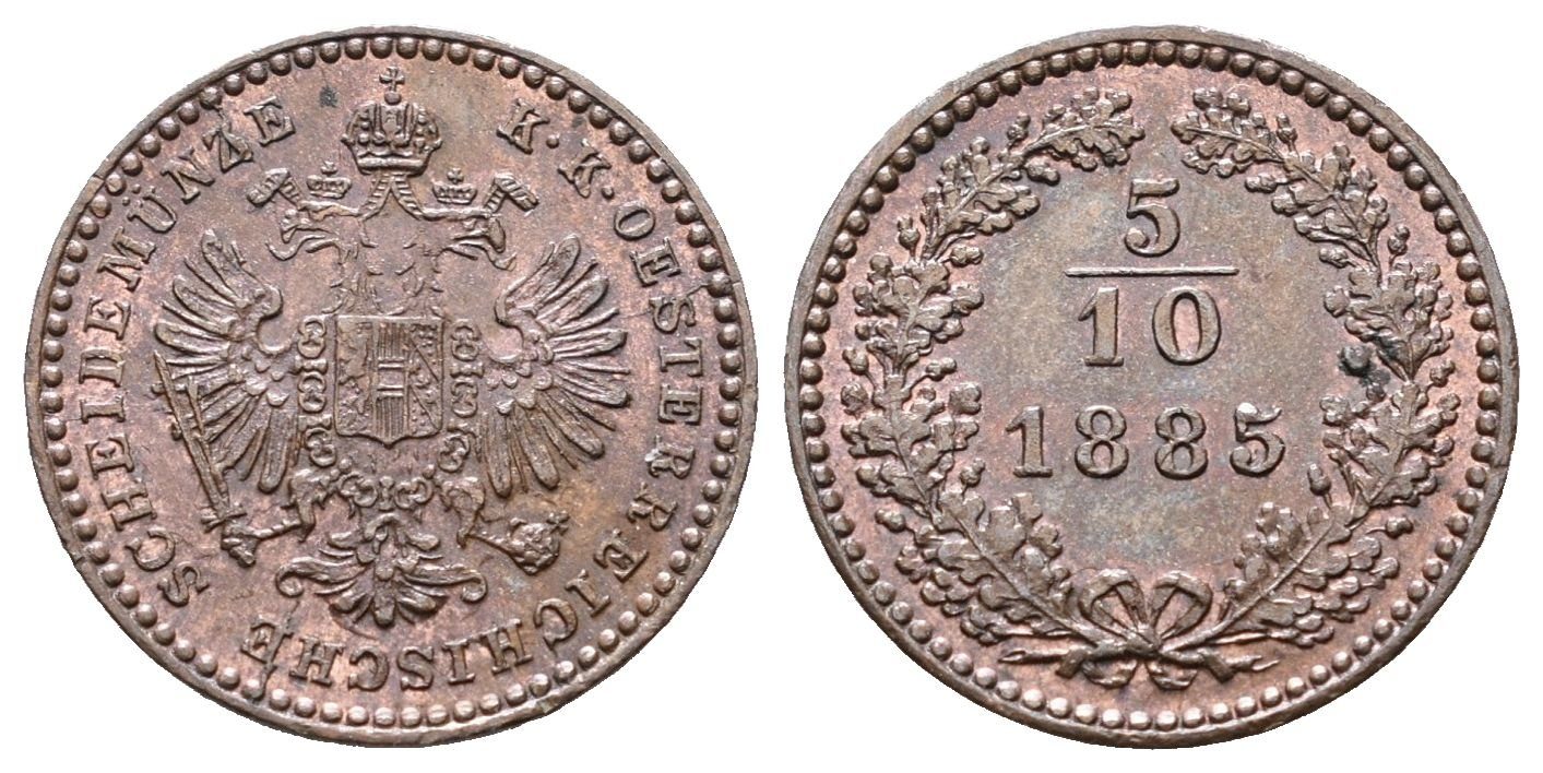 5/10 Krejcar 1885