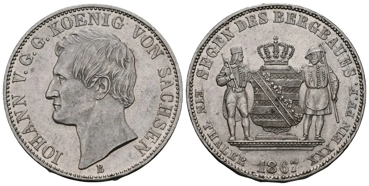 Sasko, Johann, 1854 - 1873 — 1