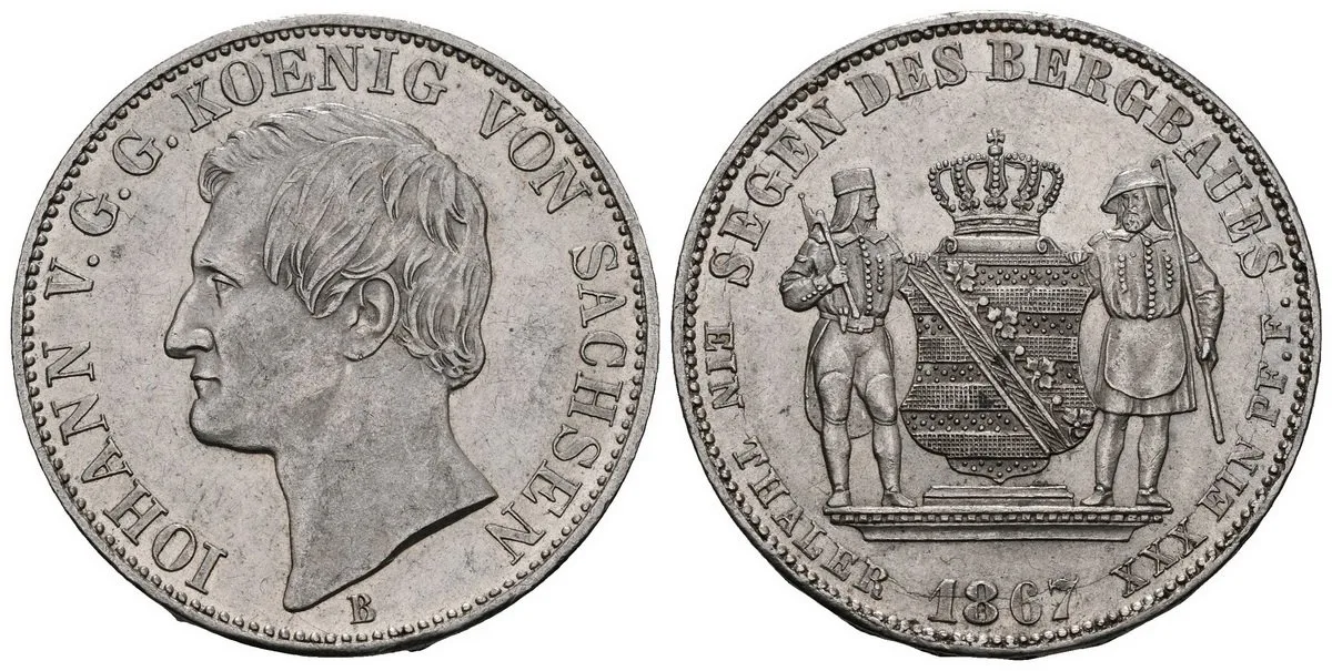 Sasko, Johann, 1854 - 1873 — 1