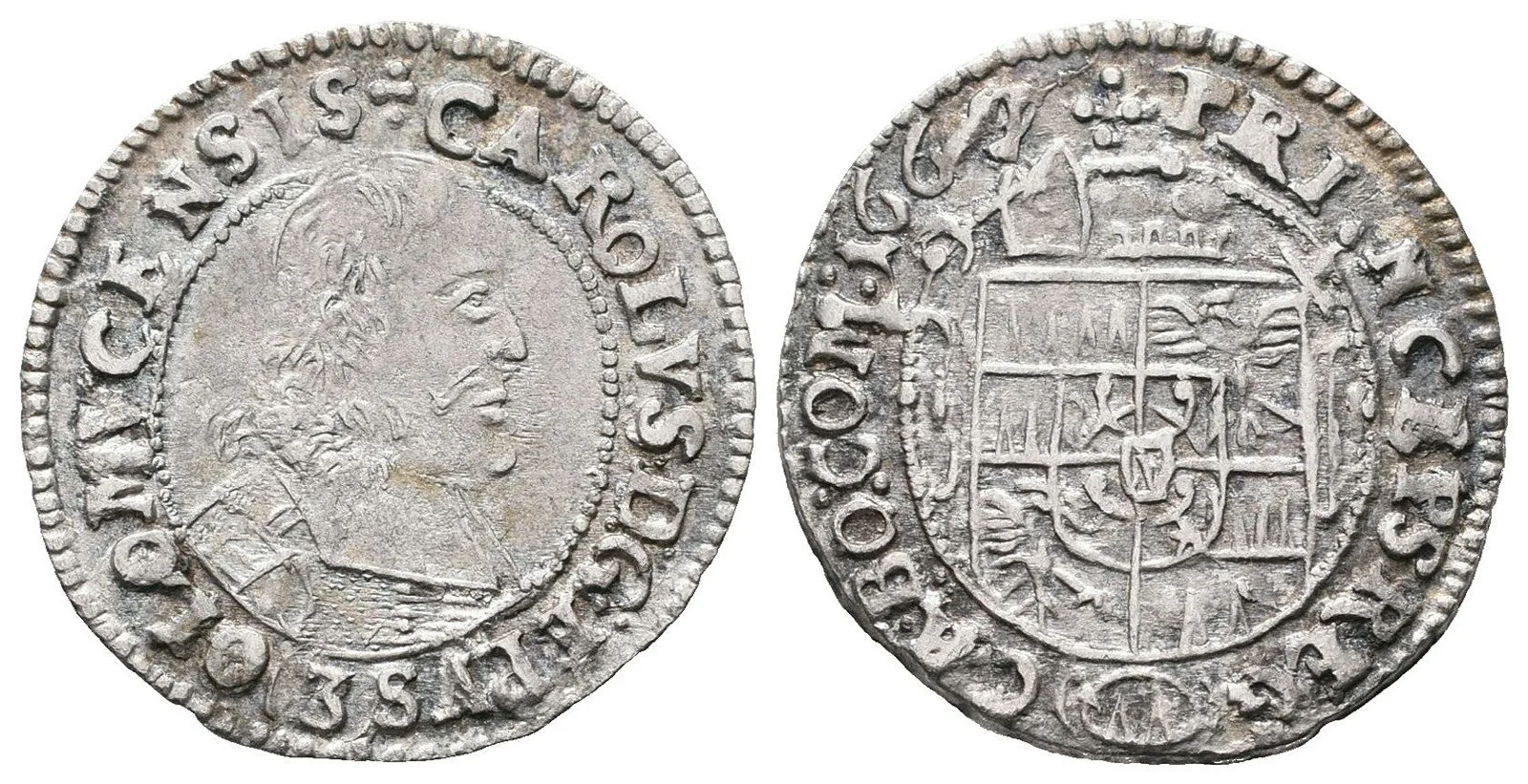 Olomouc - biskupství, Karel II. Liechtenstein, 1664 - 1695 — 1